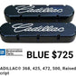 Valve covers Cadillac Blue Raised Script